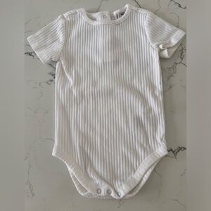 Janie and Jack Ribbed Bodysuit